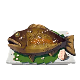 Salt-Grilled Fish