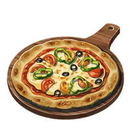 Hylian Tomato Pizza